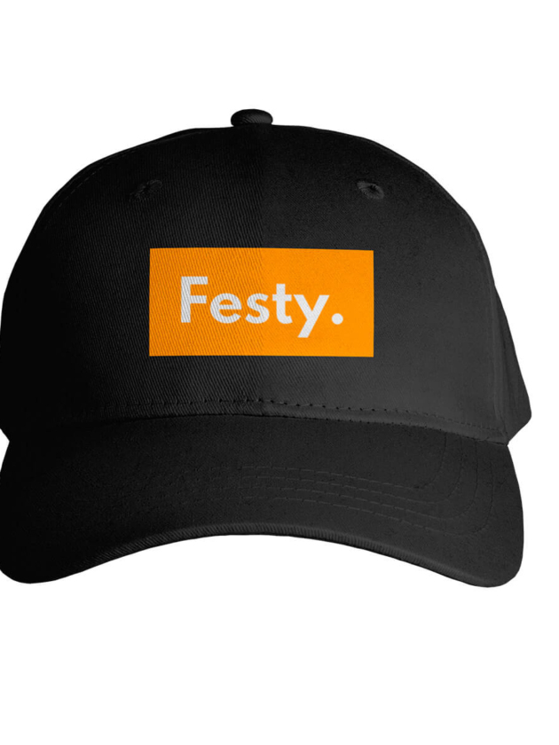 Black Cap With Logo