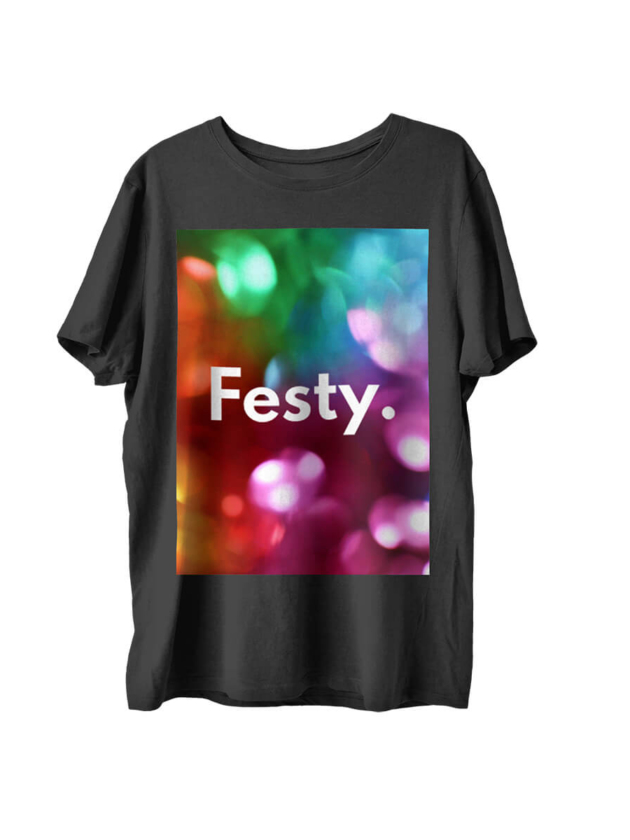 Black T-Shirt With Logo