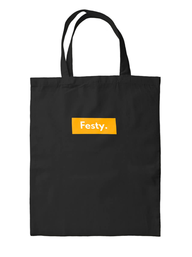 Black Bag With Logo